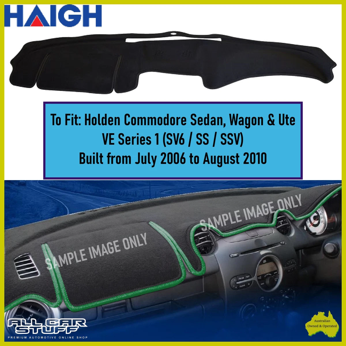 Ve commodore dash on sale mat