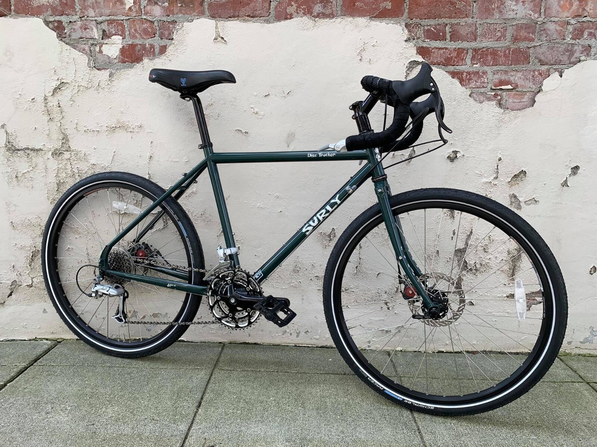 Surly Disc Trucker~❤PRICE DROP❤~Green 46cm Frame~26