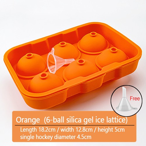 Leakproof Silicone Ice Cube Maker: 6 & 36 Grids, Keeps Drinks Cold - Picture 7 of 20