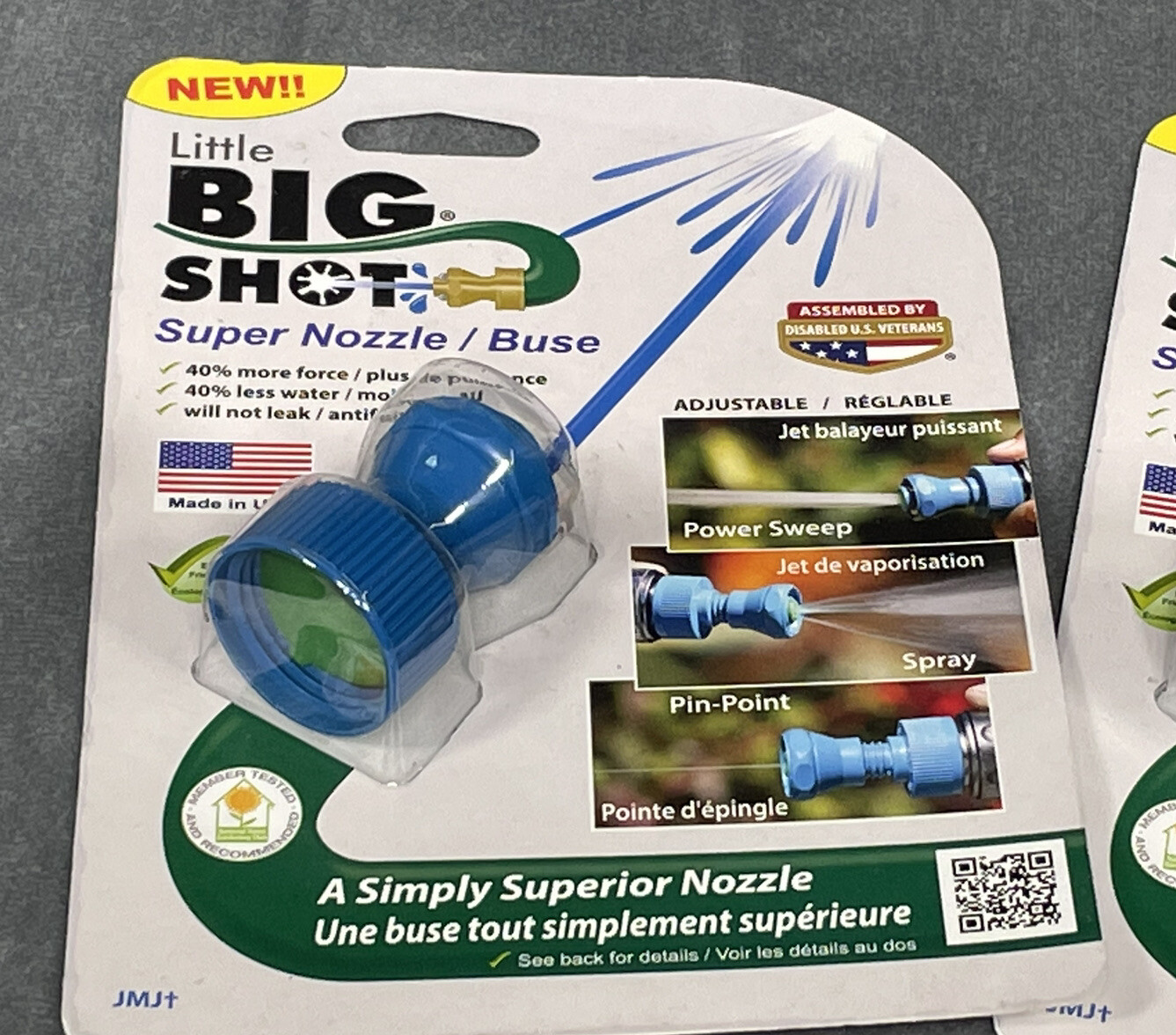 Little Big Shot Super Nozzle 2 pack Water Hose NIP Made In USA eBay