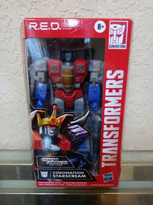 G1 Transformers CORONATION STARSCREAM Walmart Exclusive