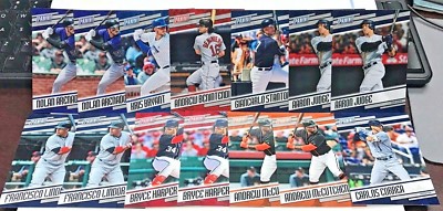 2018 Panini Father's Tag Baseball Menge 14 W / Aaron Richter, Kris Bryant, Bryce