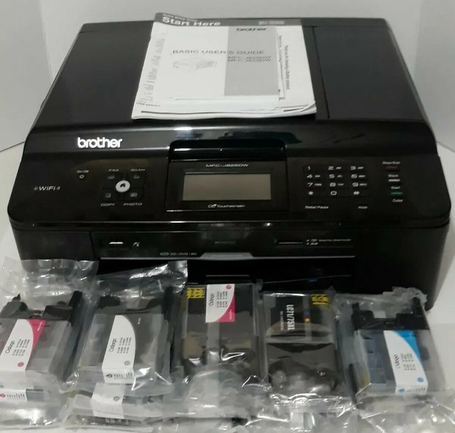 Brother MFCJ825DW AllInOne Inkjet Printer for sale online eBay