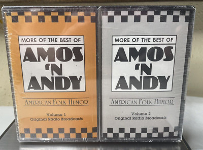 More of The Best of Amos N Andy'' Volumes 1 2 3 4 Cassette Tapes Radio Broadcasts