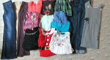 GIRLS SIZE 12 JUSTICE, CARTER'S, GAP AND MORE CLOTHING LOT 35