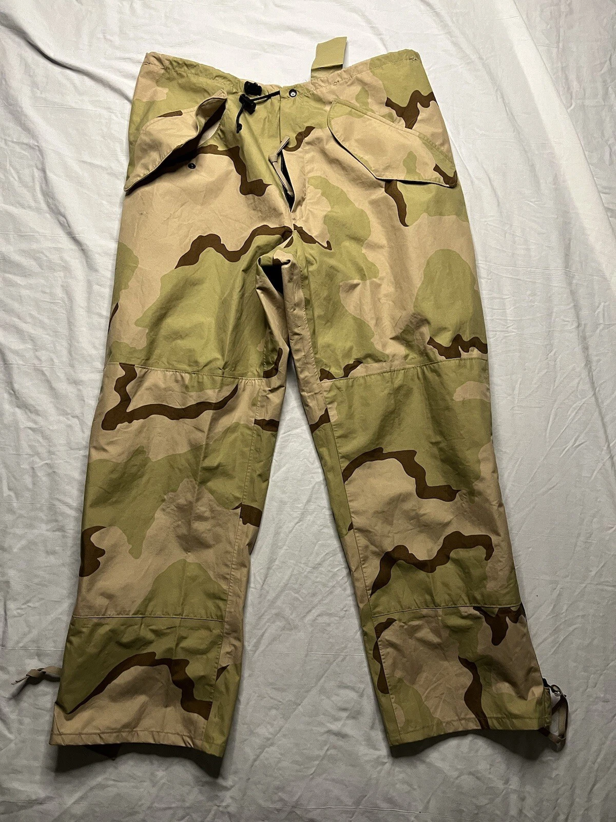 US Military Ext Cold Gore-Tex Trousers Desert Camo 8415-01-475-3697 M Reg