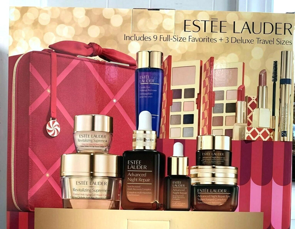 Estee LauderGift Set,Beauty Includes 9 Full Size Favorites 3 Deluxe