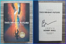 Logic aka Bobby Hall Signed This Bright Future Hardcover Book Rapper LEGEND RAD