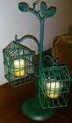 Candle Holder Metal Tabletop Birdcage Style Votive w/ Candles Included (New) — photo 10