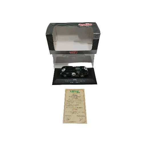 Coche Quartzo Jaguar XK 120 tipo C #18 Rolt Hamilton ganador Le Mans 1953 QLM033  Foto 2 de 4