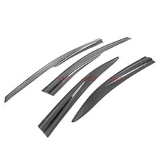 Fit Subaru WRX 5th 2022+ M Look Window Visor Vent Sun Shade Rain Guard Carbon