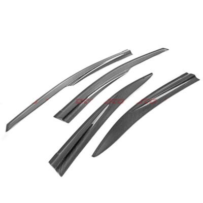 Fit Subaru WRX 5th 2022+ M Look Window Visor Vent Sun Shade Rain Guard Carbon