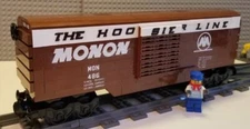 Custom Train Monon Hoosier Boxcar  -PLEASE READ ITEM DESCRIPTION-