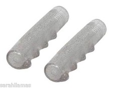 Bicycle Handlebar Grips Clear Sparkle RetroStyle Urban Cruiser Kids Bike 163428