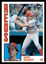 1984 Topps #192 Nick Esasky Cincinnati Reds Baseball Card
