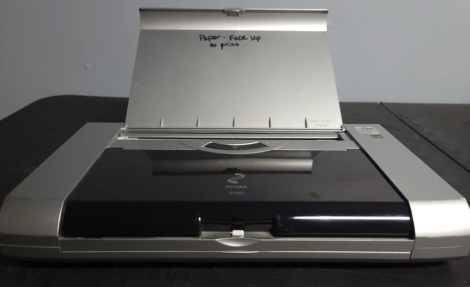 PARTS/REPAIR Canon iP90v Color Laptop Printer NO POWER SUPPLY - Image 2 of 4