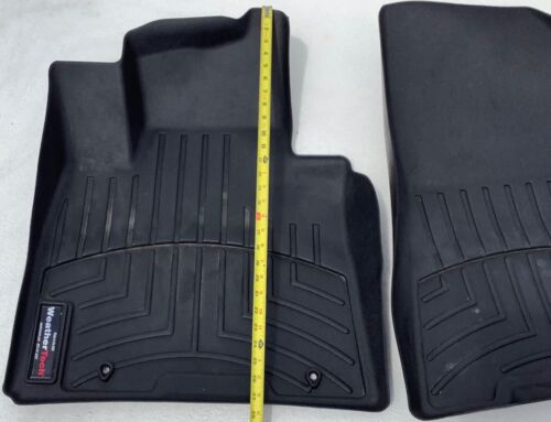 HYUNDAI TUCSON All Weather Floor Liners Front Mats Set 2016 - 2021 WeatherTech - Picture 4 of 9