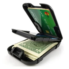 Flipside Wallets 4 RFID Blocking Wallet for Men with Removable Money Clip - S...