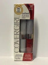 Covergirl Outlast All-Day Lipcolor & Topcoat (507) Ever-Red-Dy (1)