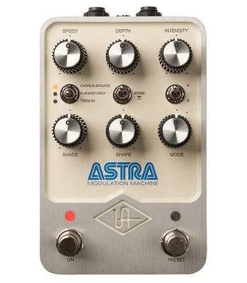 New Universal Audio UAFX Astra Modulation Machine Chorus Flanger Tremolo 