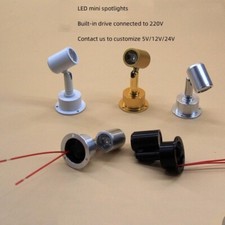 Gold LED Counter Mini 1W3W Small Spotlight Display Case Bright Jewelry Lamp
