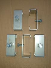 Concrete fence Post Brackets Clamps for H Section (100mm post) 8 Pack