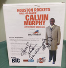 Houston Rockets - CALVIN MURPHY Stadium Giveaway Bobblehead **Autographed Box!** — photo 2