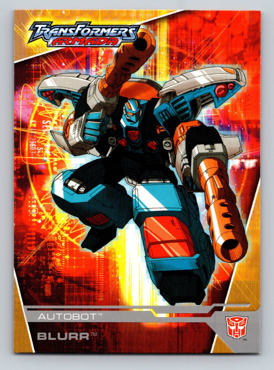 2003 Fleer Transformers Armada #68 Blurr Autobot Trading Card