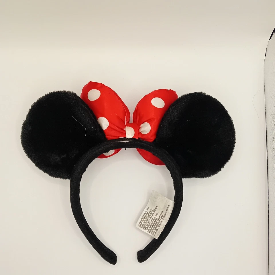 Дети девочек Disney Park подлинный Минни-Маус уши обруч в горошек бант читать - Изображение 2 из 4