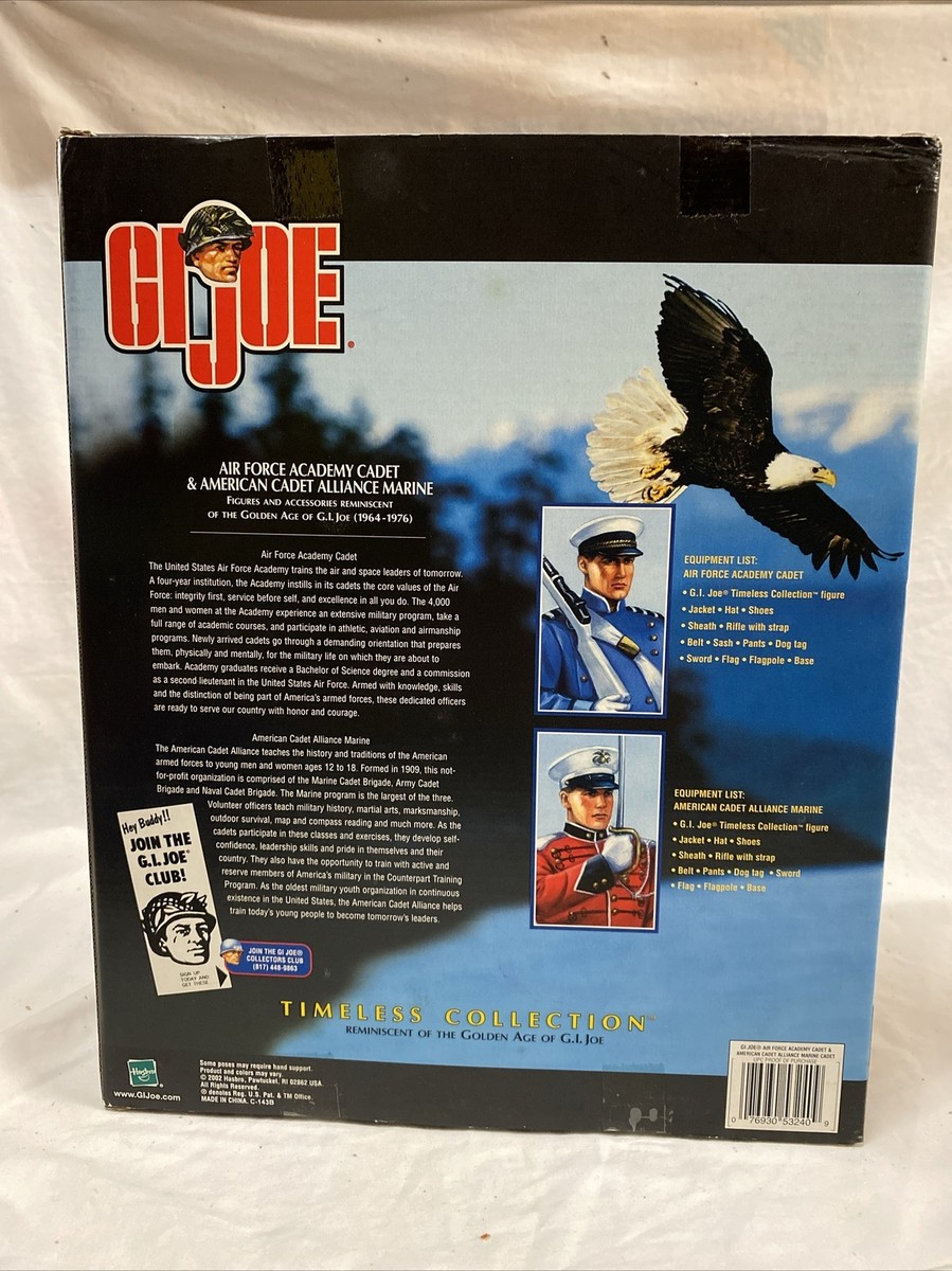 Gi Joe Hasbro Timeless Collection Air Force Cadet & Marine