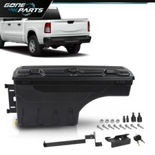 Fit For 2019-2021 Dodge Ram 1500 Truck Bed Storage Tool Box Swing Case Left Side Fit For 2019-2021 Dodge Ram 1500 Truck Bed Storage Tool Box Swing Case Left Side