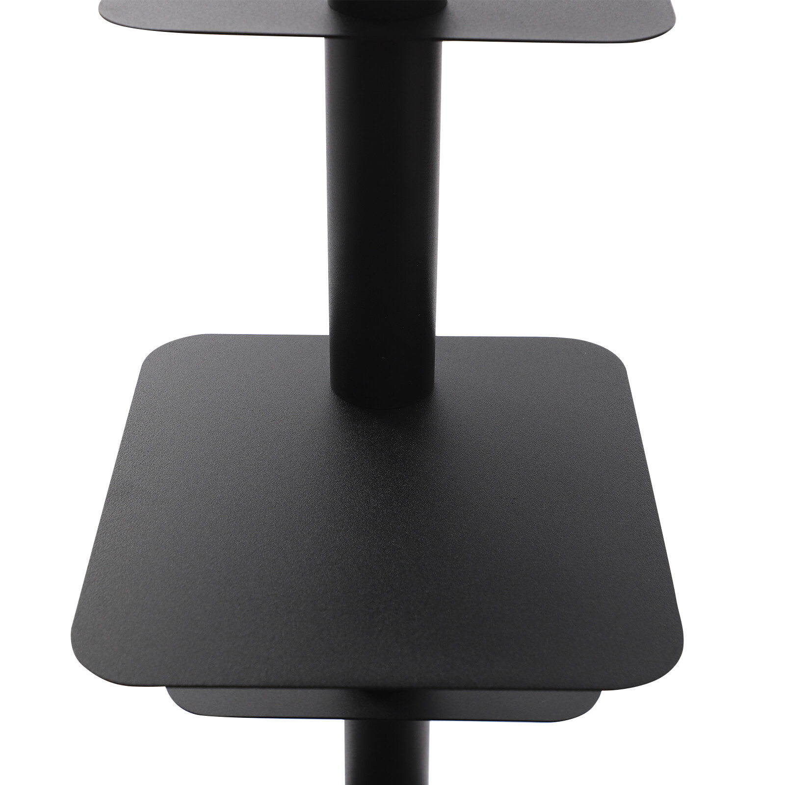 Rotating Spine Bookshelf Vertical Spine Book Tower 9-Tier Metal Book Organizer