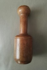 Ancien moule à beurre en bois art populaire