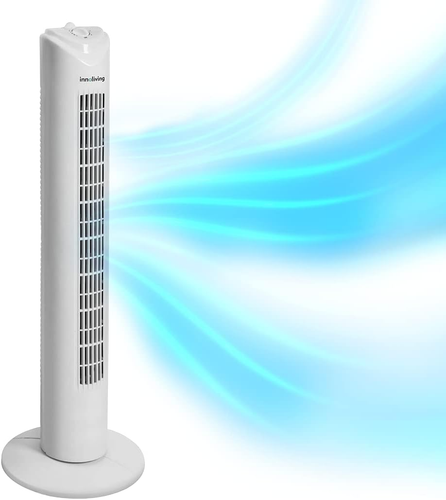 Ventilatore a Torretta 3 Velocità INN-504 Con Timer 120 Minuti, Ventilatore a Co - Foto 10 di 12