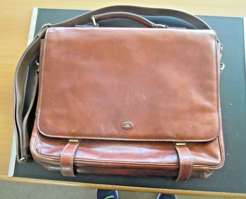 The Bridge Borsa Usata ottime condizioni cuoio porta documenti PC 40x22H |  eBay