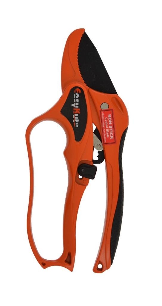PRUNERS RATCHET SECATEURS GOOD QUALITY HEAVY DUTY SMOOTH CUTTING GARDEN