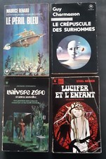 lot de 4 livres de poche MARABOUT " SF et fantastique "
