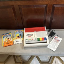 Vintage 1992 Talk N Play Tape Player By Playschool Two Books And Tapes Works