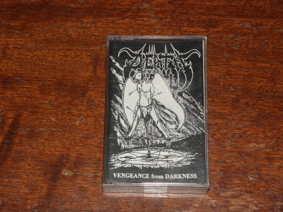 DEATH YELL - VENGEANCE FROM DARKNESS (CASSETTE DEMO 1989) ULTRA RARE! / CRE - Image 2 of 4