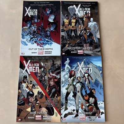 All-New X-Men Vol 1-4 TPB Complete Set Marvel Bendis Immonen Marvel