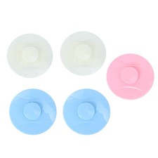 5 Pcs Sink Plug Kitchen Silicone Drain Plugs for Sinks Cover
