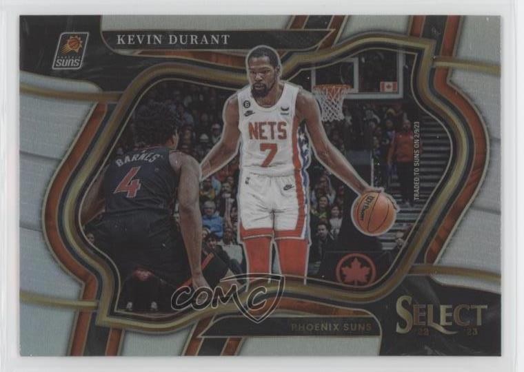 2022-23 Panini Select Courtside Silver Prizm Kevin Durant #237 15v7