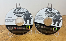 Tiger Woods PGA Tour 2004 (Nintendo GameCube, 2003) Discs Only, Tested-Fast Ship