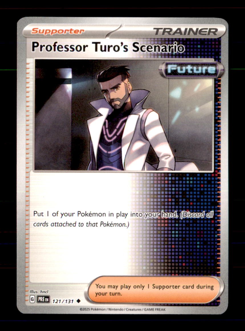 Professor Turo's Scenario 121/131 Uncommon Prismatic Evolutions Pokemon NM