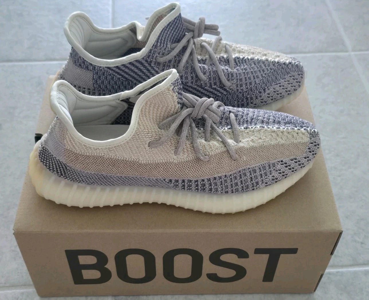 Adidas Yeezy Boost 350 V2 Ash Pearl GY7658 US taglia 11
