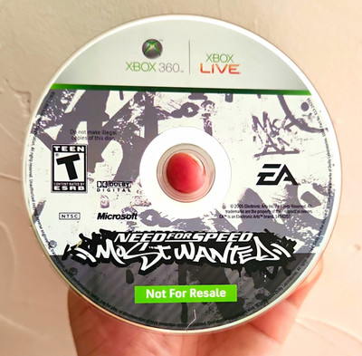 Electronic Arts Need for Speed: Most Wanted (Xbox 360, 2005) Not For Resale
