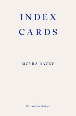 Index Cards by Moyra Davey Paperback Book
