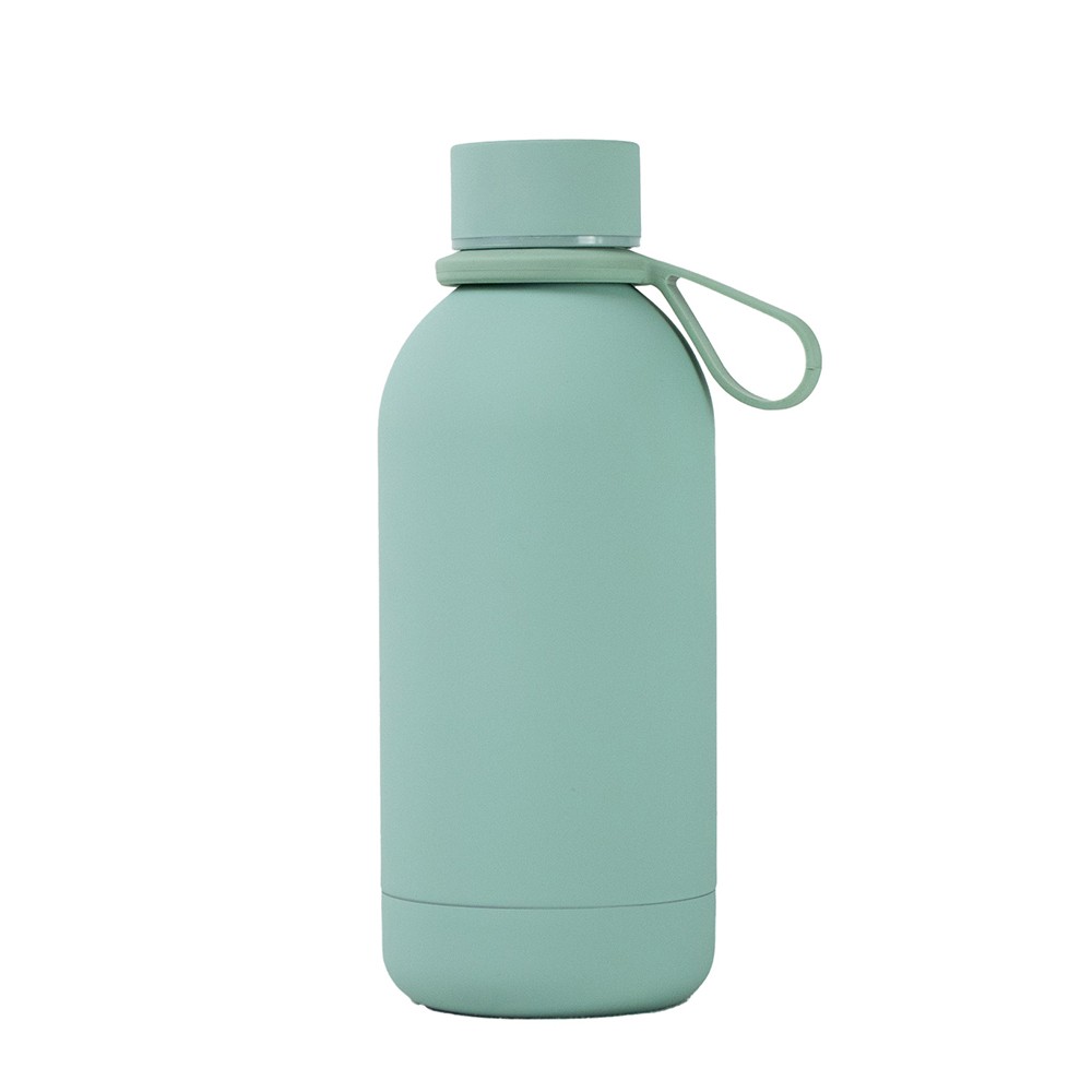 Bouteille isotherme céramique sans goût métallique gourde inox anti-fuite 50cl