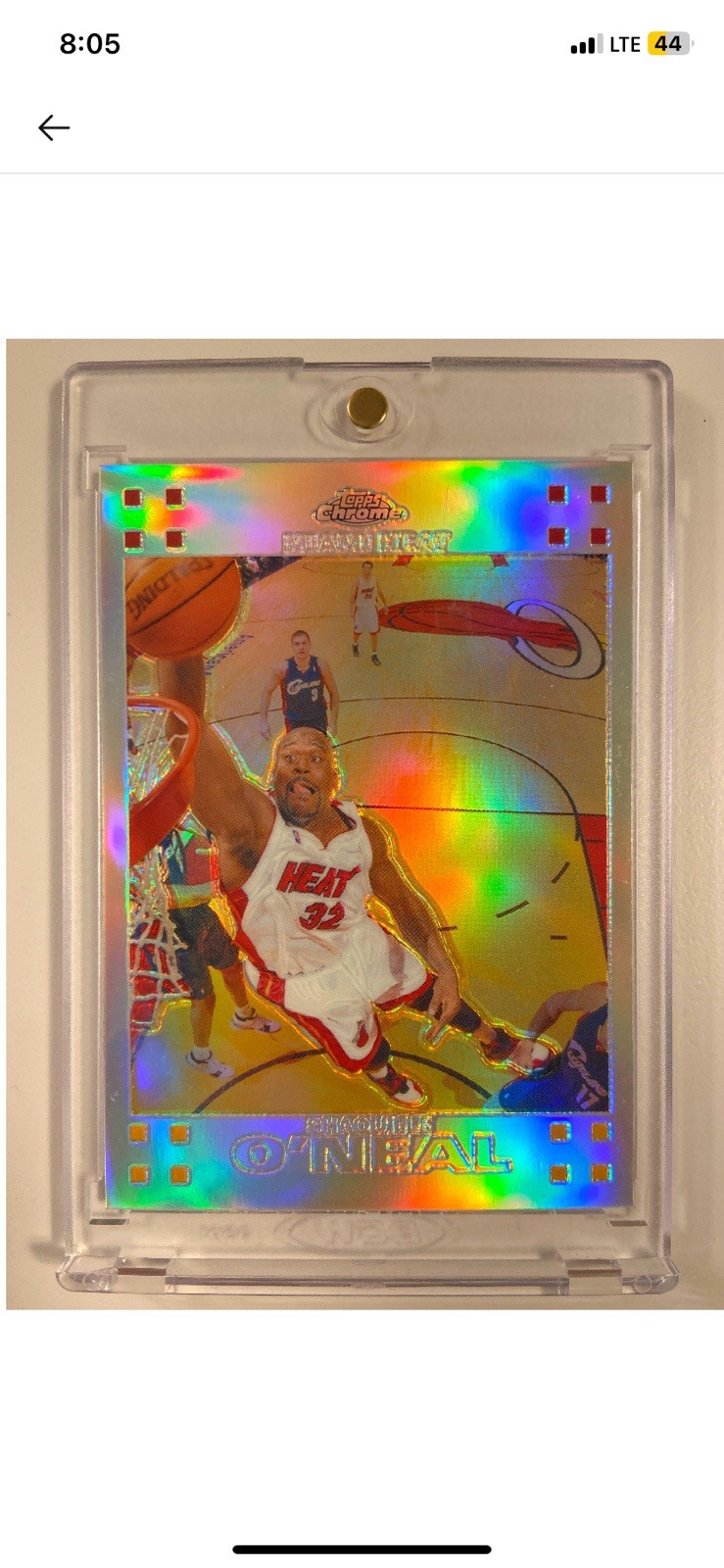 2007-08 Topps Chrome - Shaquille O'Neal #32 Refractor /999