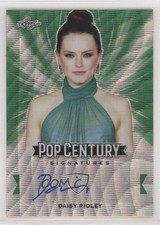 2019 Leaf Pop Century Green Wave 1/2 Daisy Ridley #BA-DR1 Auto 07oj